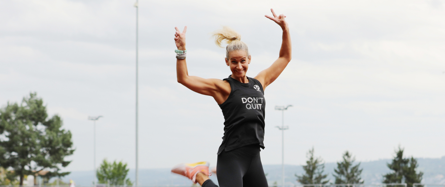 Outdoor-Trainerin Tanja Peppone aus Horgen Outdoor-Trainerin Tanja Peppone aus Horgen